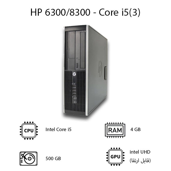 مینی کیس HP 6300/8300 – Core i5(3) — تصویر ۲