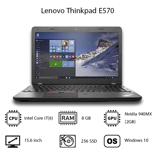 لپ تاپ Lenovo مدل Thinkpad E570 گرافیک دار