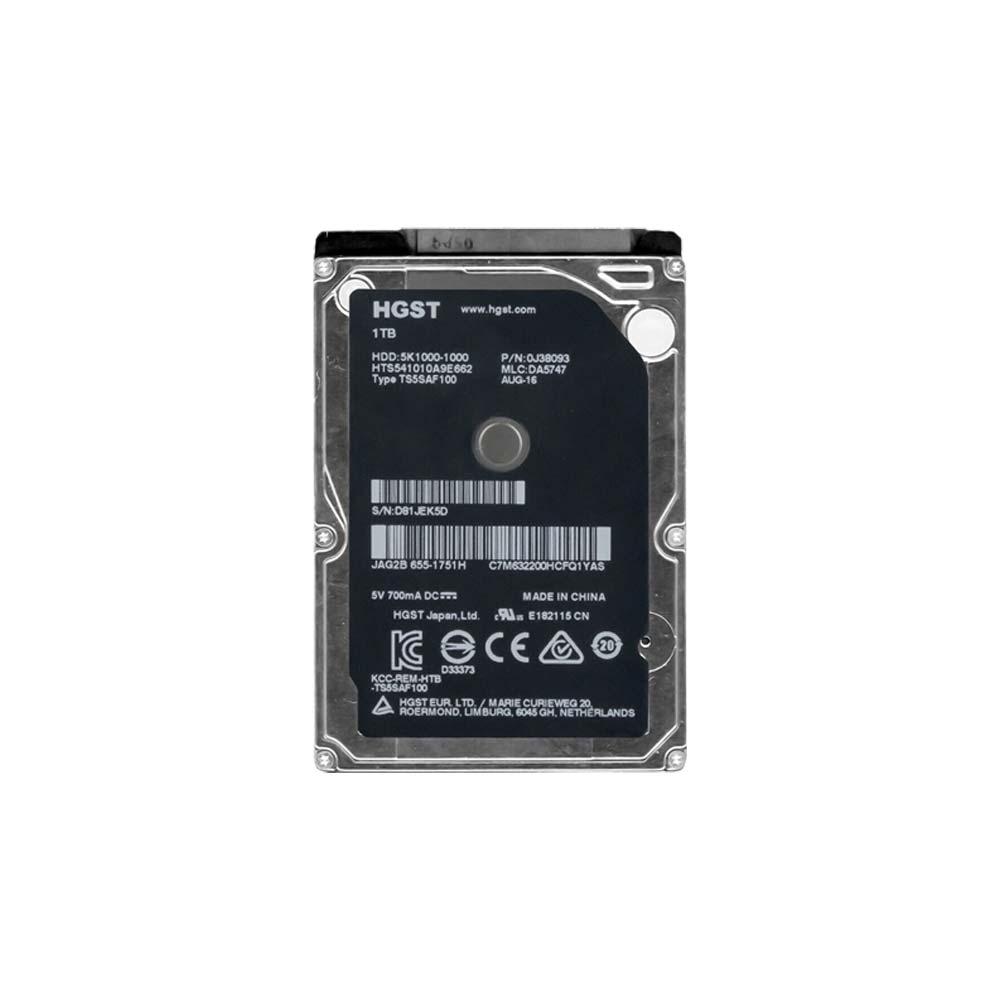 هارد اینترنال استوک HGST ظرفیت 1 ترابایت اچ جی اس تی