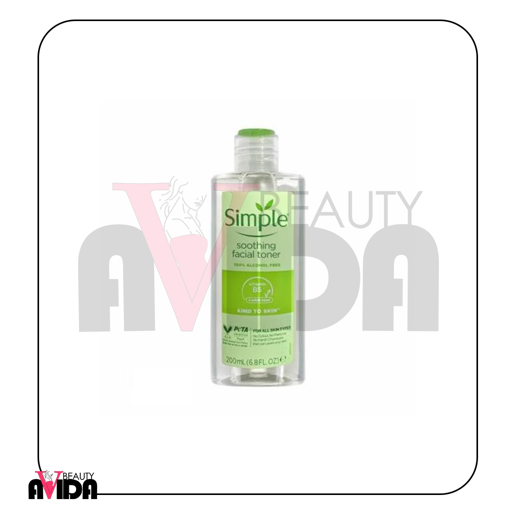 تونر آرامش بخش صورت سیمپل مدل Soothing Facial Toner