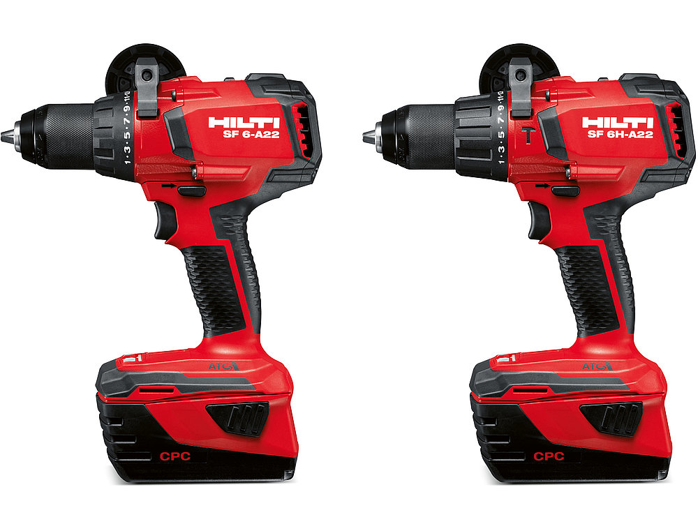 دریل پیچ گوشتی شارژی هیلتی مدل SF 6H-A22 با گارانتی شرکت HILTI