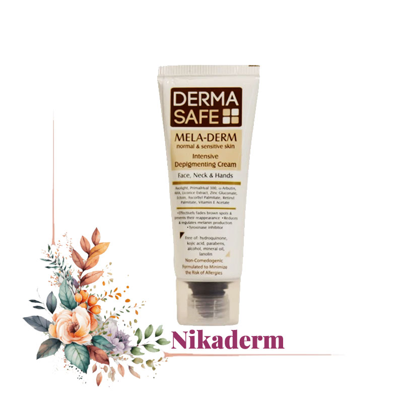 کرم روشن کننده درماسیف سری Mela-Derm مدل Depigmenting حجم ۲۵ میلی لیتر
