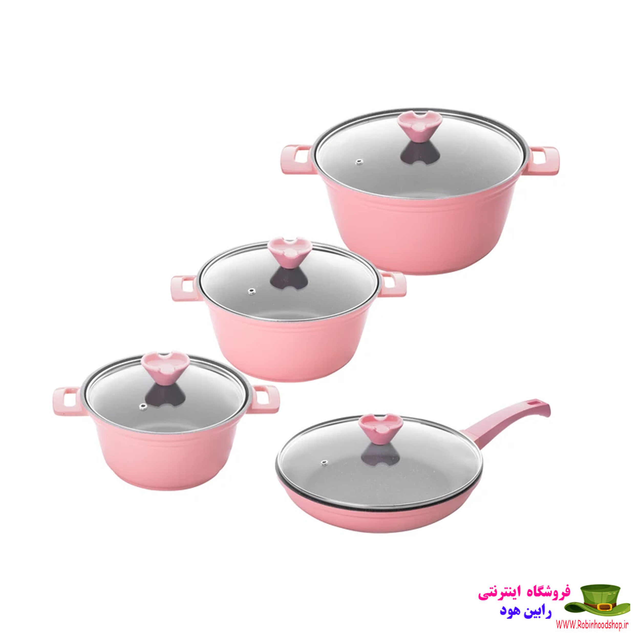 سرویس 8 پارچه کره ای تک ظرف