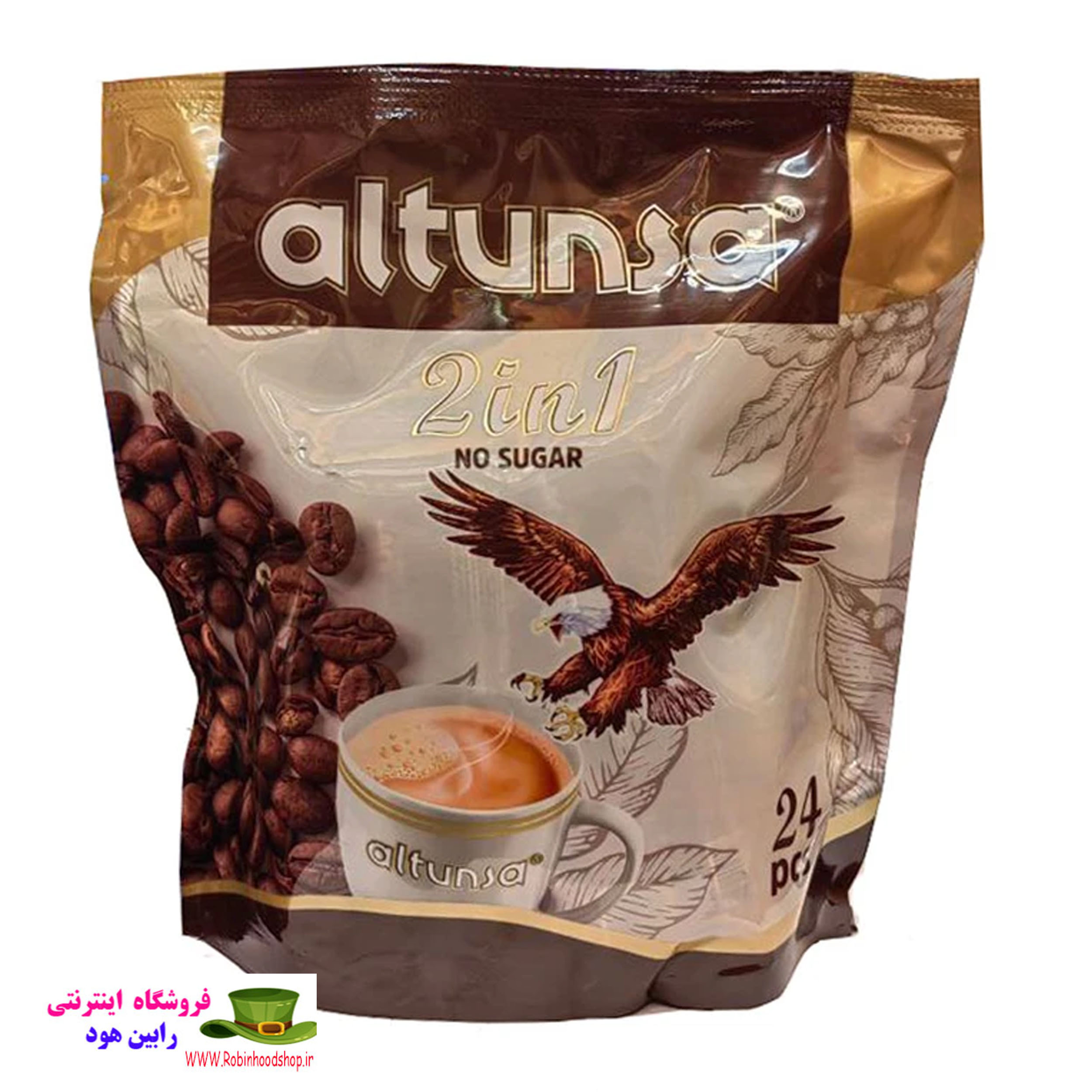 کافی میکس بدون شکر آلتونسا بسته 24 عددی