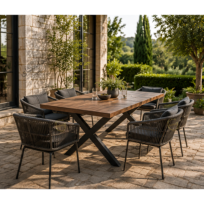میز غذاخوری نظری مدل ایکس – X140- 140*80