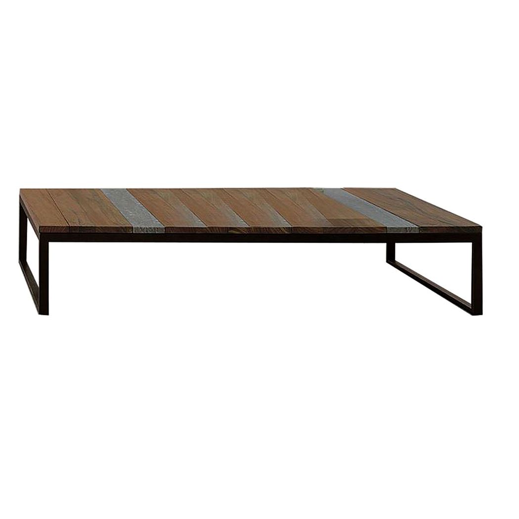 میز جلو مبلی نظری مدل دنیز لانژ-تمام آلومینیوم – 140 * 80 – Deniz Coffee Table