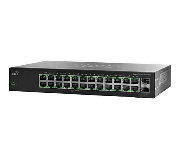 سوئیچ شبکه سیسکو 24 پورت SG112-24-EU