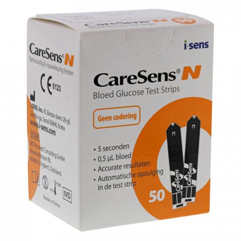 نوار تست قند خون caresens
