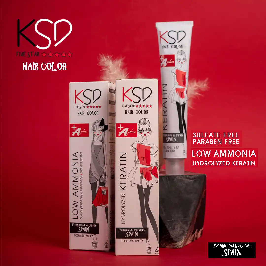 رنگ مو کی اس دی KSD سری مردانه حجم 100 میلی لیتر — تصویر ۳