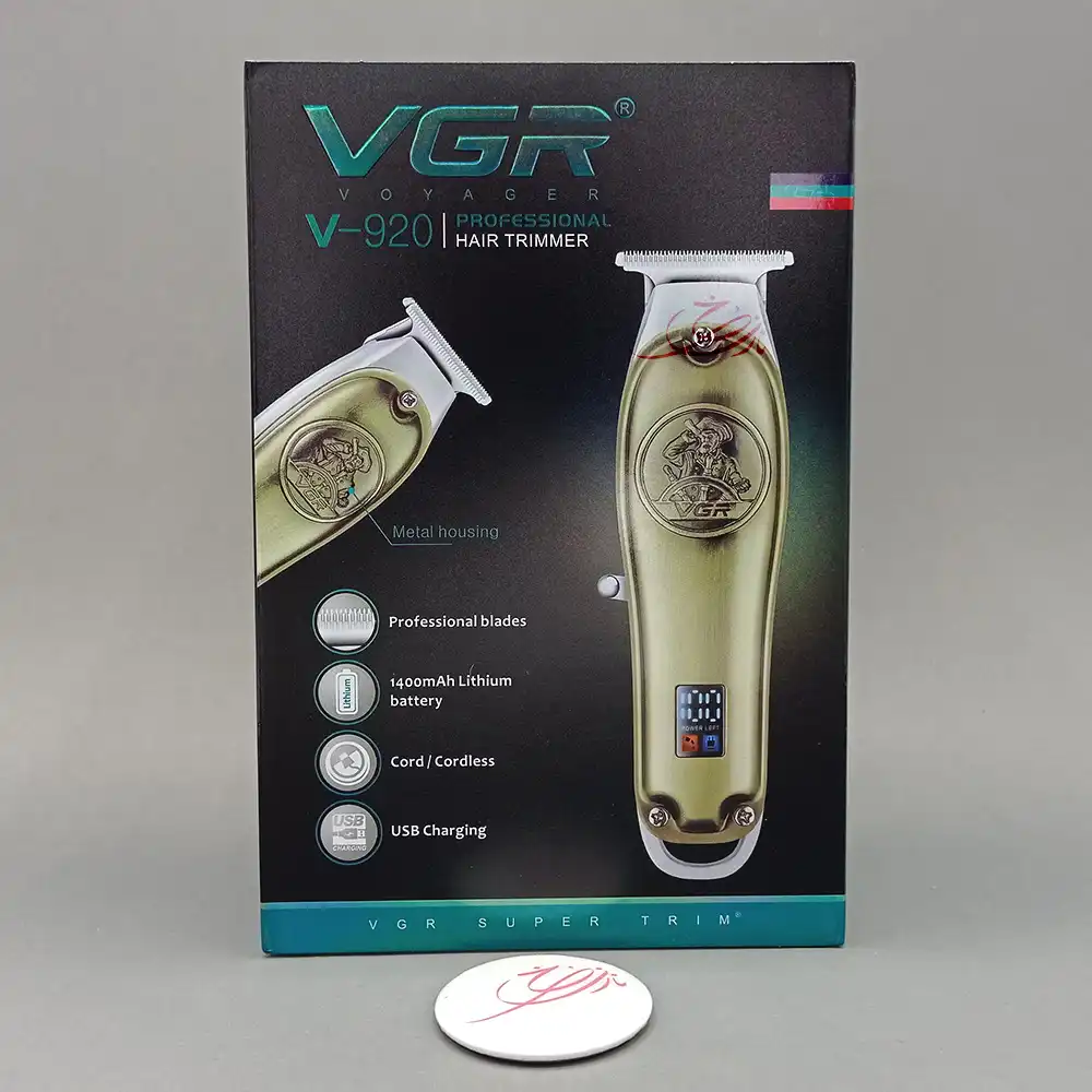 ماشین اصلاح خط زن وی جی آر وویجر VGR VOYAGER مدل V-920 طلایی