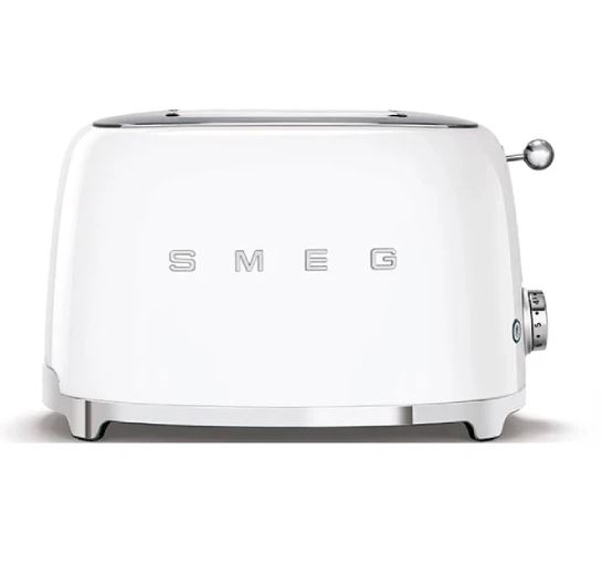 توستر اسمگ مدل SMEG TSF01 سفید کوتاه