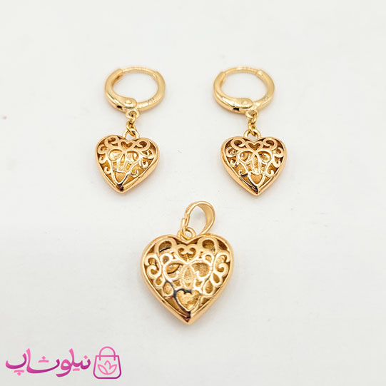 نیم ست زنانه ژوپینگ طرح قلب — تصویر ۳