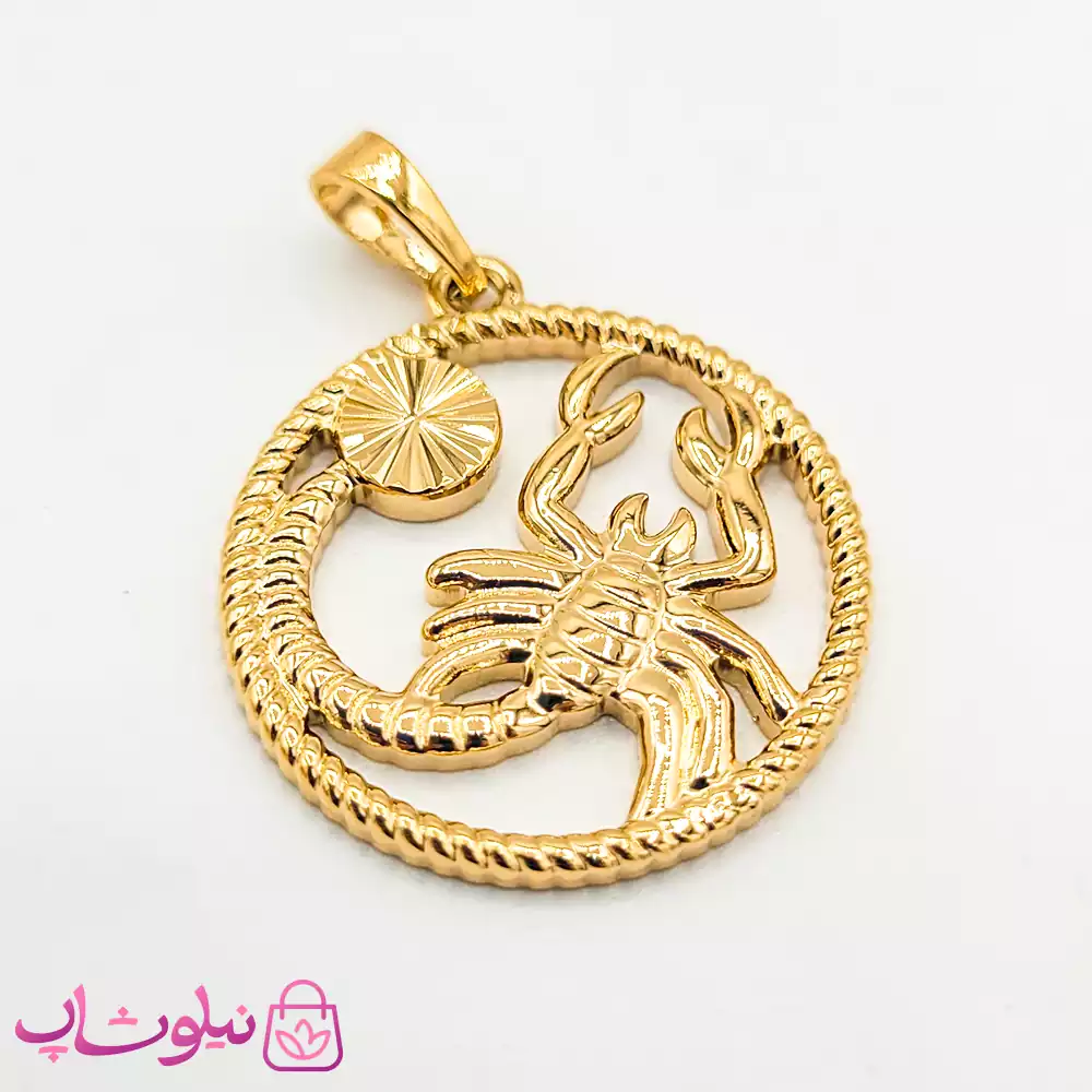 پلاک ماه تولد آبان ژوپینگ طرح عقرب