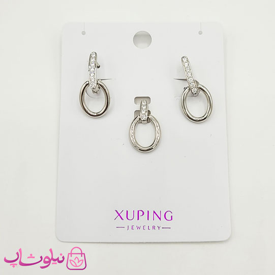 نیم ست دخترانه ژوپینگ مدل بیضی سیلور کد 125