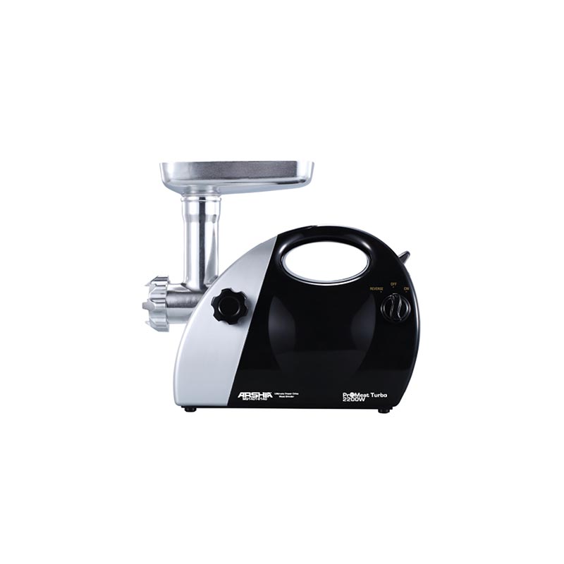 چرخ گوشت عرشیا مدل MG128-2140 مشکی ۲۲۰۰ وات