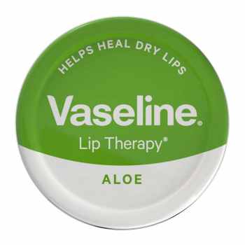 بالم لب وازلین لبلو وازلین کرم نرم کننده لب وازلین Vaseline مدل Aloe حجم 20 میلی لیتر — تصویر ۲