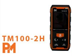 متر لیزری نور سبز شارژی 100 متر دو طرف PM مدل TM100-2H — تصویر ۲