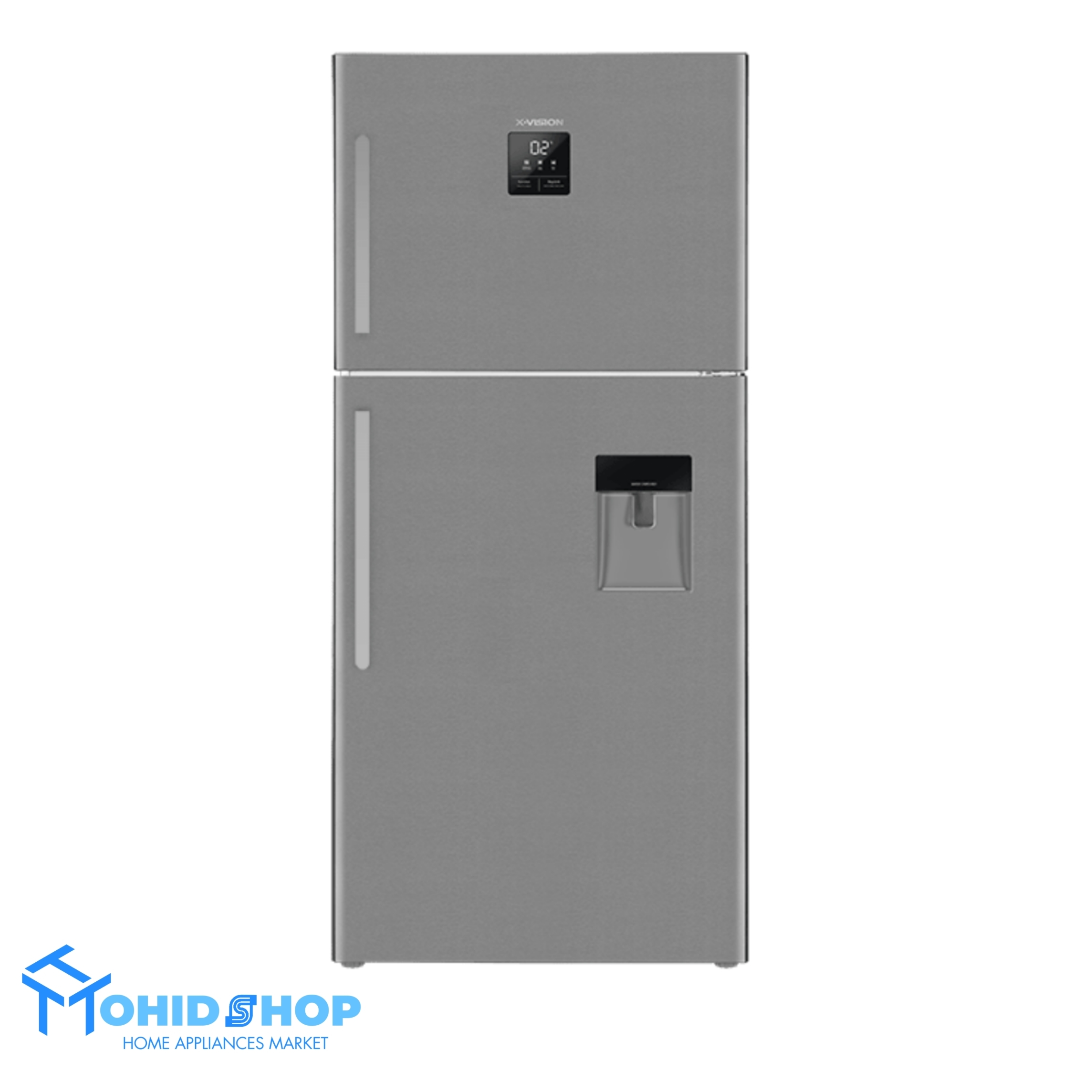 یخچال و فریزر ایکس ویژن استیل مدل XTR-T862SD
