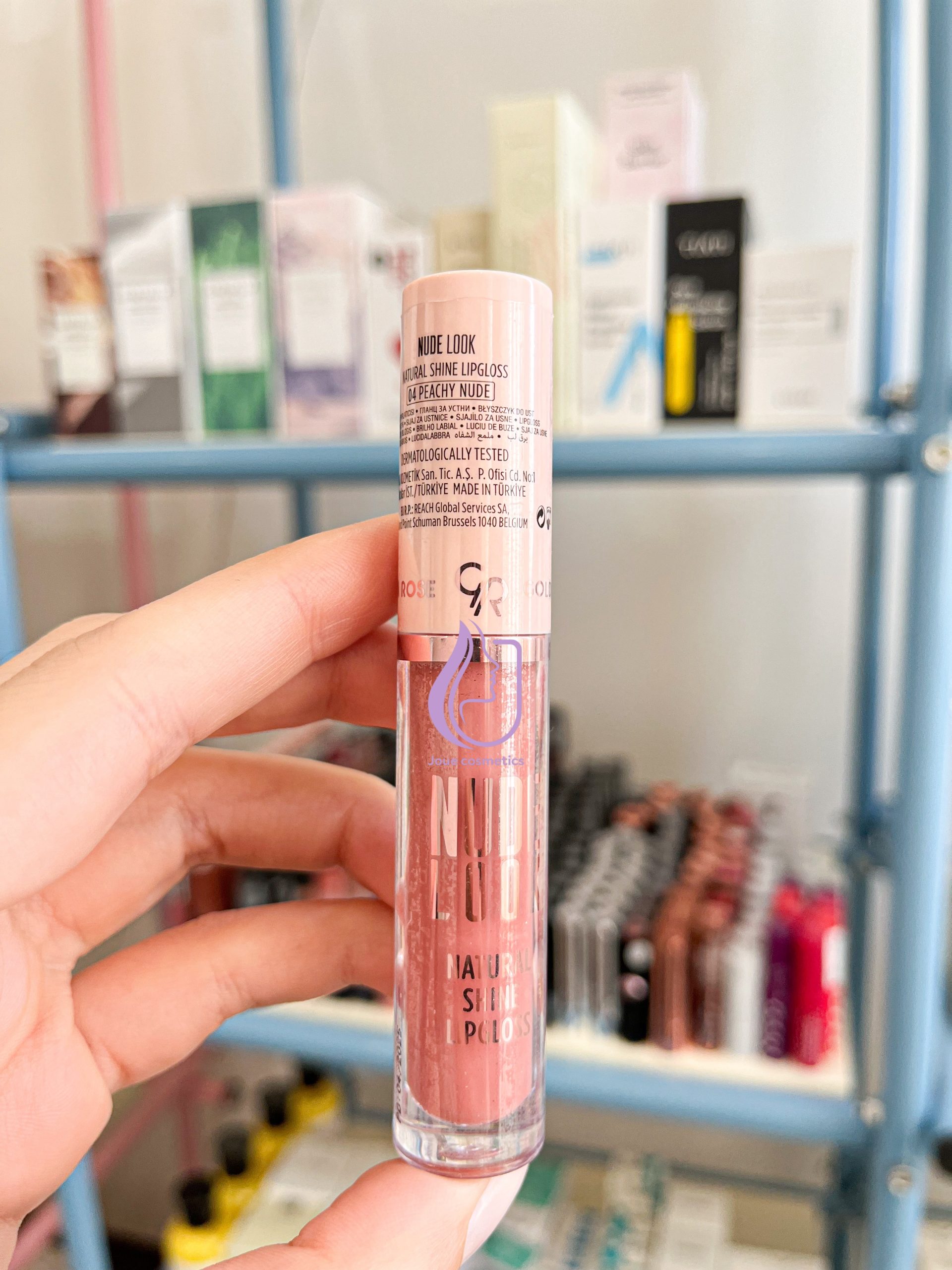 لیپ گلاس Nude Look گلدن رز