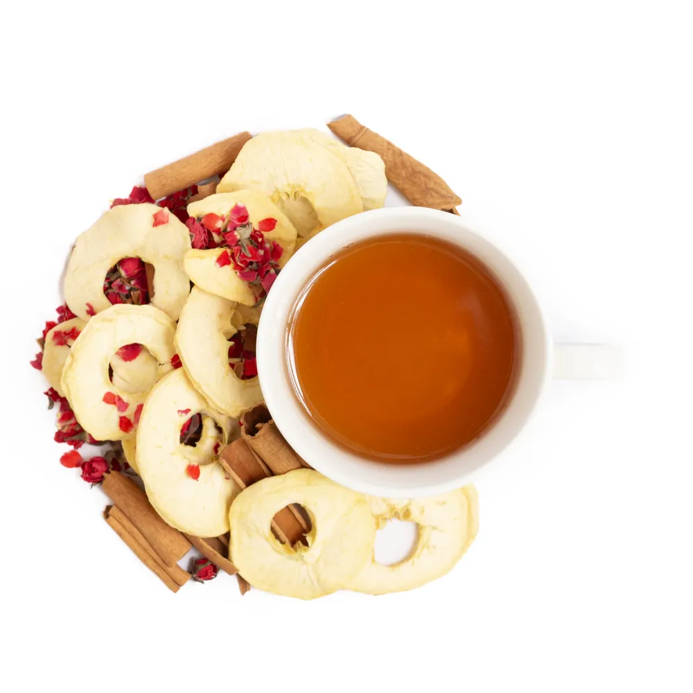 دمنوش ترکیبی سیب و دارچین