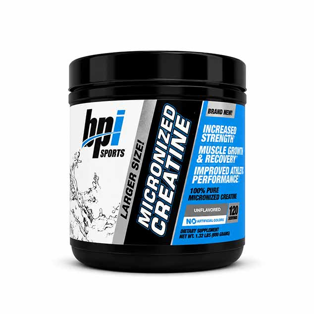 کراتین مونوهیدرات میکرونایزد بی‌ پی‌ آی – BPI Micronized Creatine 600g
