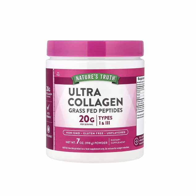 کلاژن اولترا نیچرز تروث پودری – Natures Truth Ultra Collagen Peptied