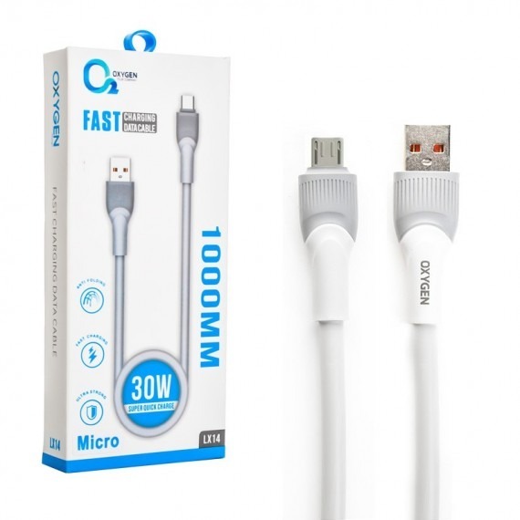 کابل Micro USB اکسیژن (OXYGEN) مدل LX14 — تصویر ۲