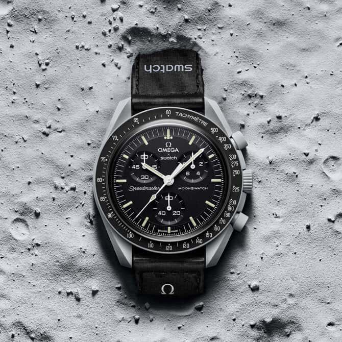 ساعت مچی امگا سواچ ماه Omega Swatch Mission to the Moon SO33M100 — تصویر ۲
