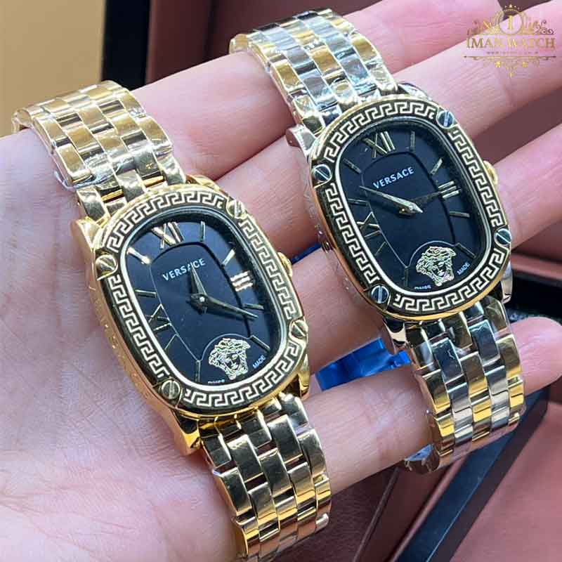 ساعت مچی زنانه ورساچه دو رنگ طلایی Versace Couture 6552V — تصویر ۵