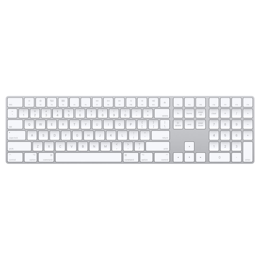 کیبورد بی سیم اپل مدل Magic Keyboard with Numeric Keypad