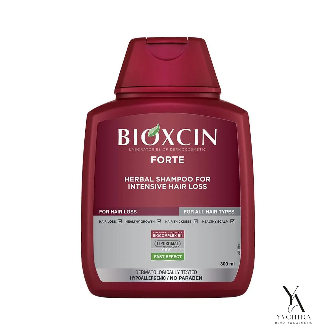 شامپو ضد ریزش گیاهی بیوکسین Bioxcin مدل فورت 300 میل