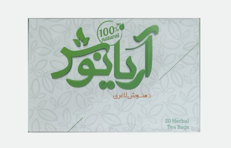 دمنوش لاغری آریانوش مجموعه 6 عددی