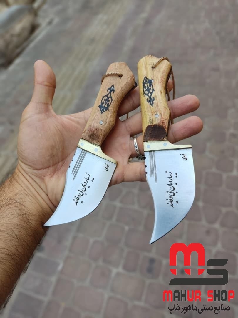 چاقو تیزی بندی استاد نوری زنجان با غلاف