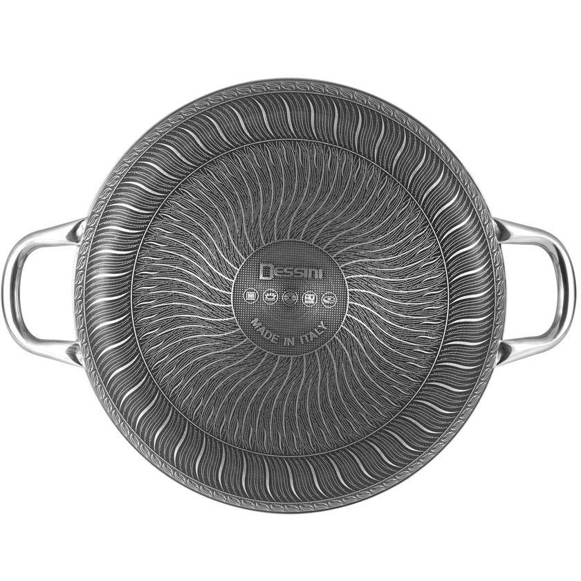سرویس قابلمه دسینی مدل KD120 پارچه استیل کف لیزری — تصویر ۴
