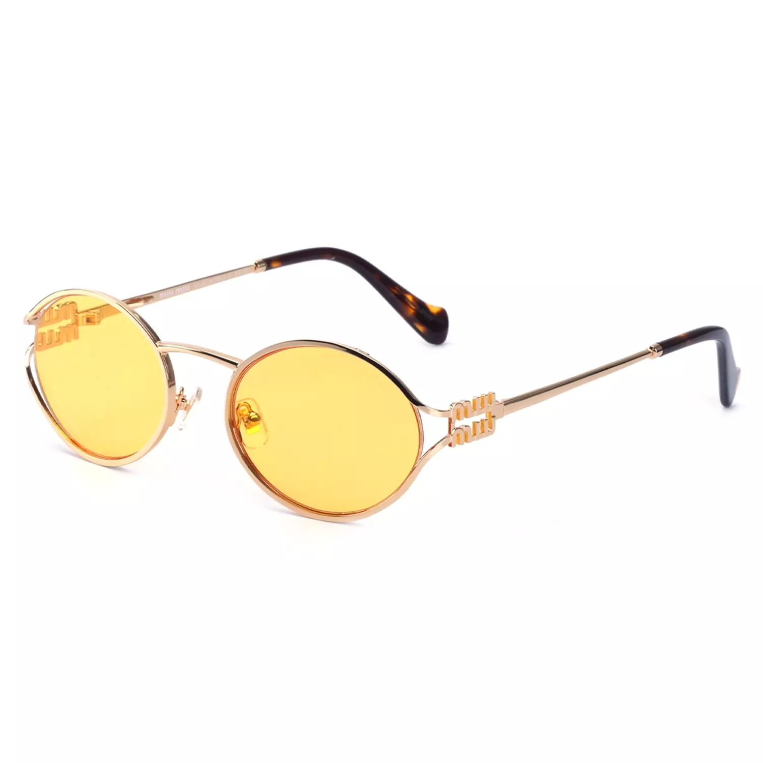 عینک آفتابی میو میو فلزی اورجینال کد MIU52