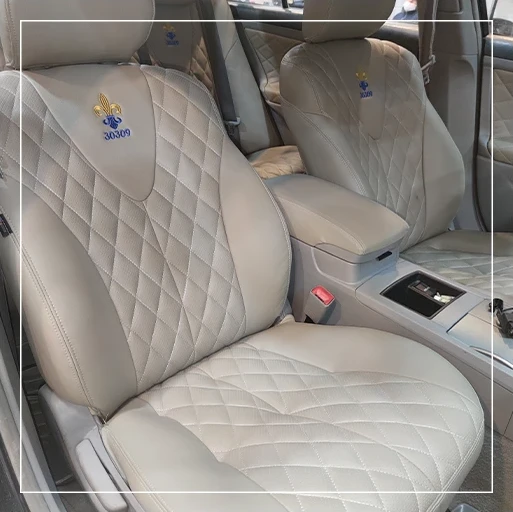 روکش صندلی تویوتا کمری Toyota مدل سفارشی برند R-876) ECCCO) — تصویر ۲