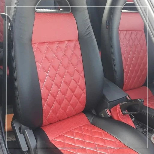 روکش صندلی پروتون Proton GEN2 مدل لمسه لوزی برند R-860) ECCCO) — تصویر ۲