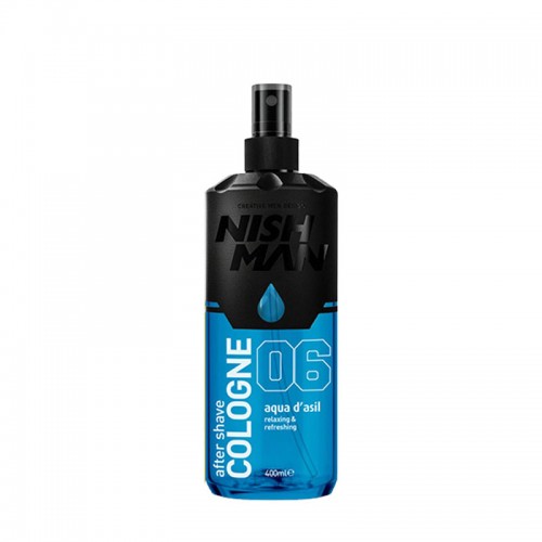 افتر شیو نیش من مدل Aqua D’asil شماره 06 حجم 400 میل — تصویر ۲