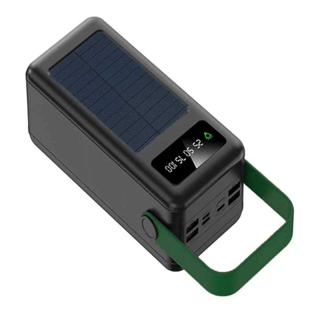 پاوربانک گرین لاین Solar max ظرفیت 50000 میلی‌ آمپر ساعت با توان ۲۰ وات — تصویر ۲
