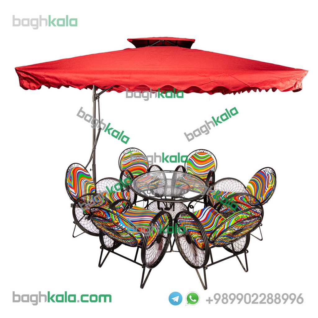 چتر پایه کنار نهال