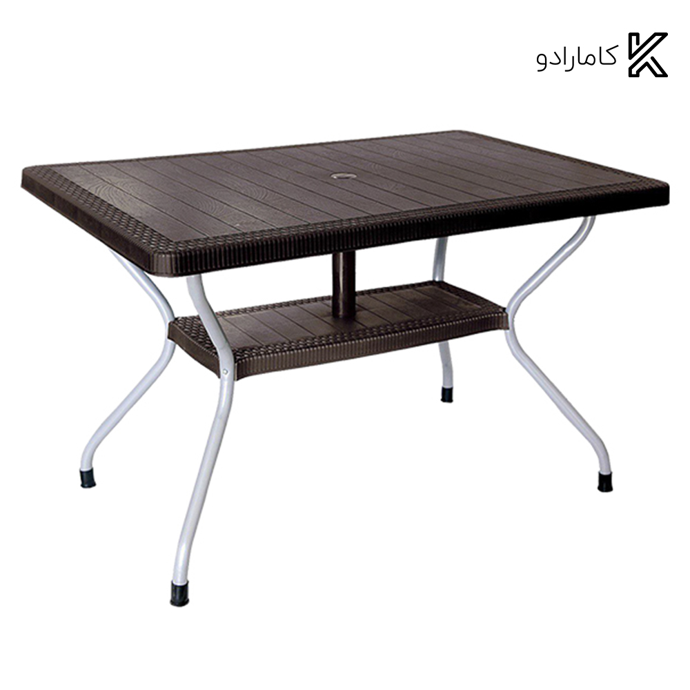 ست میز و صندلی 6 نفره حصیر بافت ناصر پلاستیک کد 991-621 — تصویر ۸