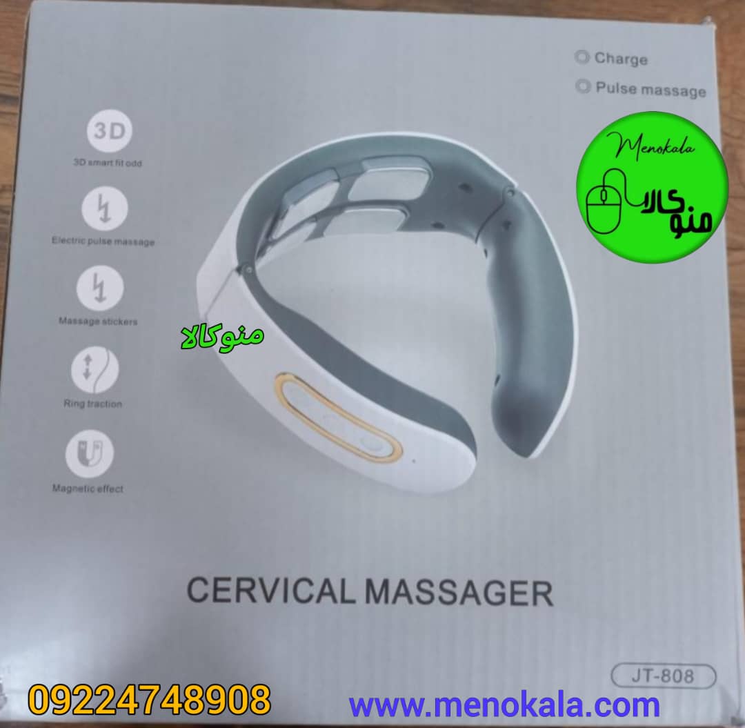 تنس گردن شارژی اصل مدل ENM-52 با ۹ سطح ماساژ و گرمایشی — تصویر ۳
