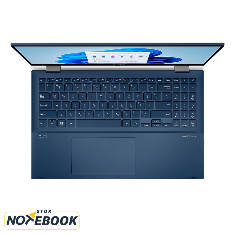لپ تاپ ایسوس مدل Zenbook Pro 15 Flip Q539 | i7-12700H/16GB/512GB/Intel Iris Xe/15.6 inch 2.8K X360 Touch – A — تصویر ۴