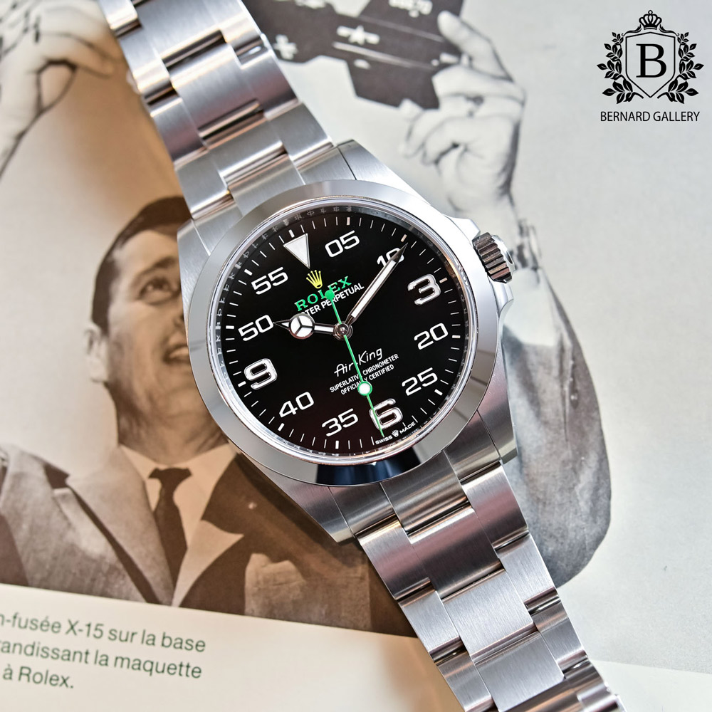 ساعت مچی مردانه رولکس مدل Rolex Air-King 4588W — تصویر ۲