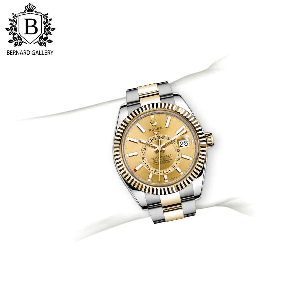 ساعت مچی مردانه رولکس مدل Rolex Sky Dweller 4313G — تصویر ۳