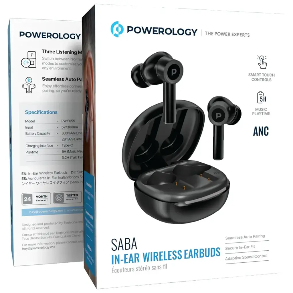 هندزفری بلوتوث پاورولوژی Powerology Saba — تصویر ۵