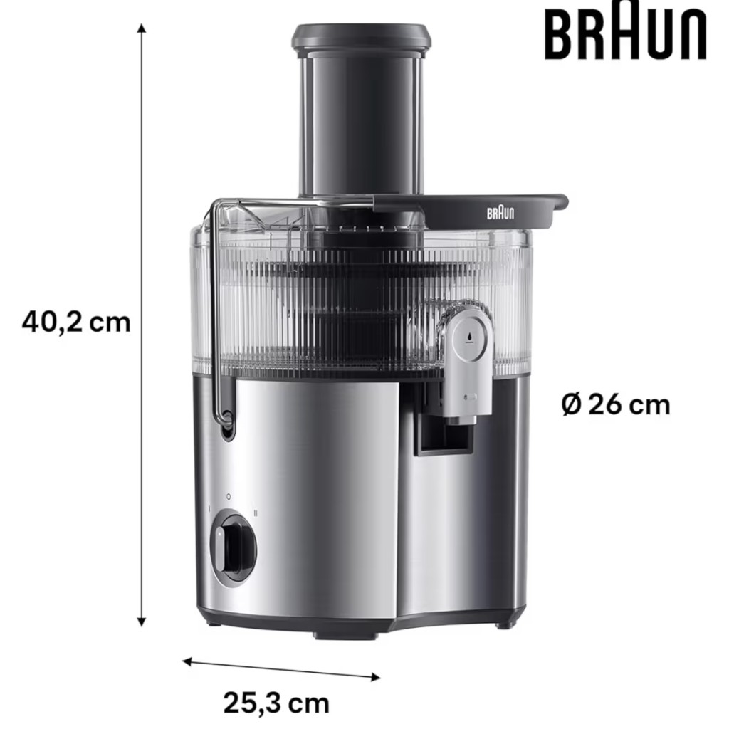 آبمیوه‌گیری براون مدل Braun MultiJuice 7 SJ7000 — تصویر ۴