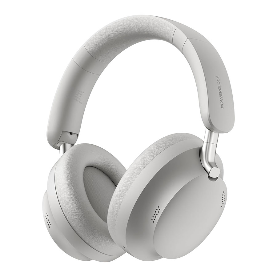 هدفون بلوتوث پاورولوژی Powerology Soliv Hybrid ANC & ENC Headphones