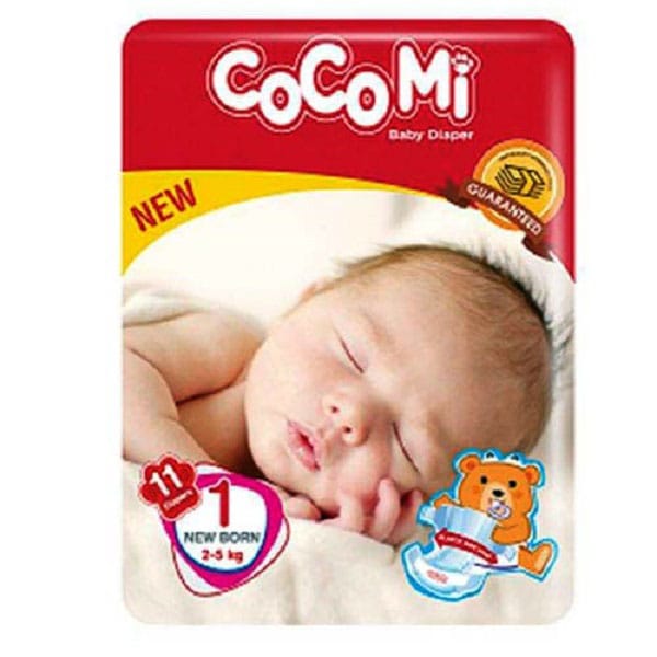 پوشک کوکومی سایز 1 بسته 11 عددی