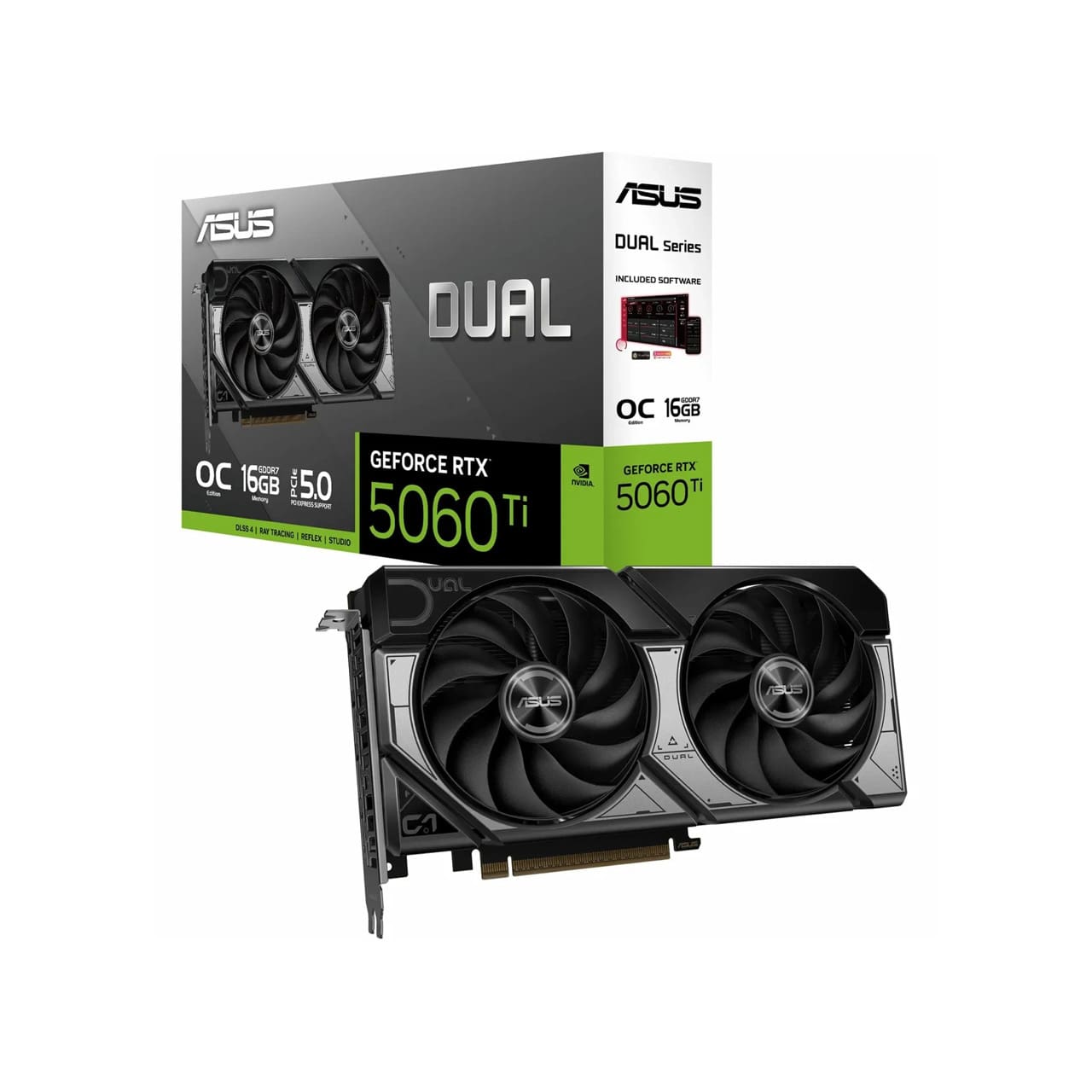 کارت گرافیک ایسوس مدل DUAL RTX5060TI O16G — تصویر ۲
